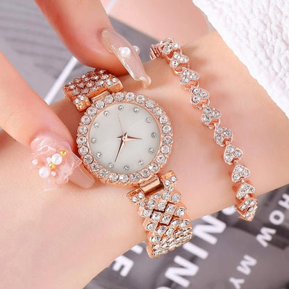 🎁Montre strass avec bracelet