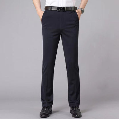 Pantalon d'affaires slim fit pour homme