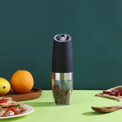 Electric Gravity Automatic Grinder, best kitchen supplies, best kitchen tool, interesting kitchen supplie, Gravity Sensing Automatic Operation Durable Design with Large Capacity Customizable Coarseness Innovative Blue LED Light Versatile Grinding Applications