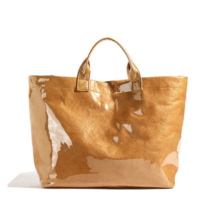 🥰 50 % de réduction Vente du Nouvel An 🎀 Sac fourre-tout rétro avec imprimé lettres pour femmes