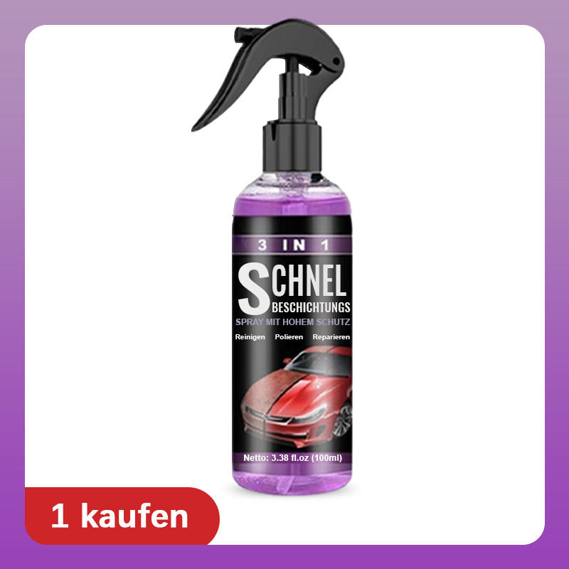 3 in 1 Schnellbeschichtungsspray mit hohem Schutz