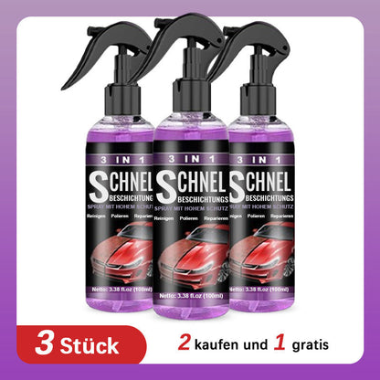 3 in 1 Schnellbeschichtungsspray mit hohem Schutz