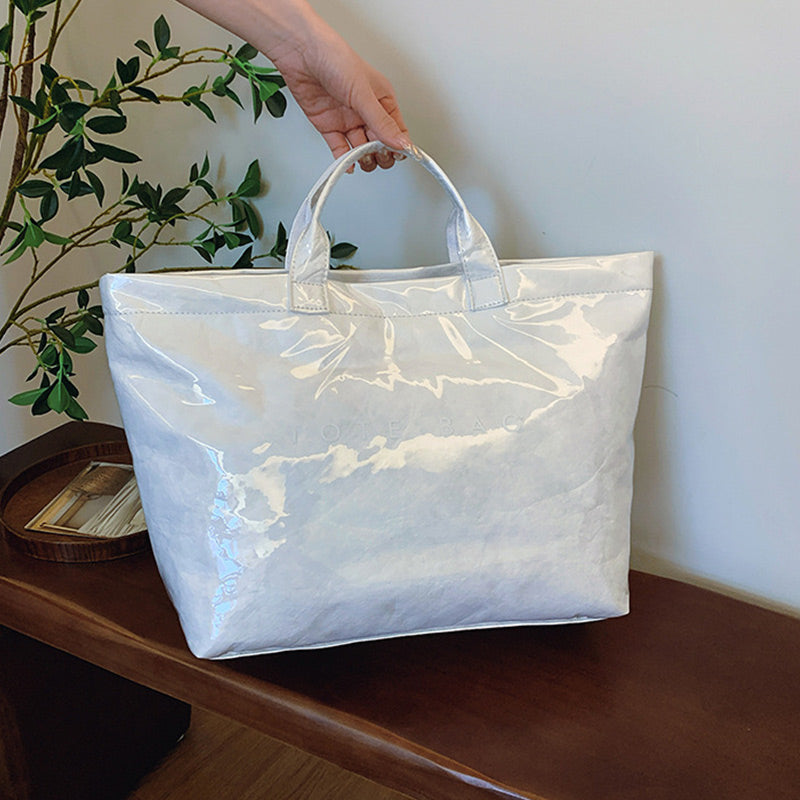 🥰 50 % de réduction Vente du Nouvel An 🎀 Sac fourre-tout rétro avec imprimé lettres pour femmes