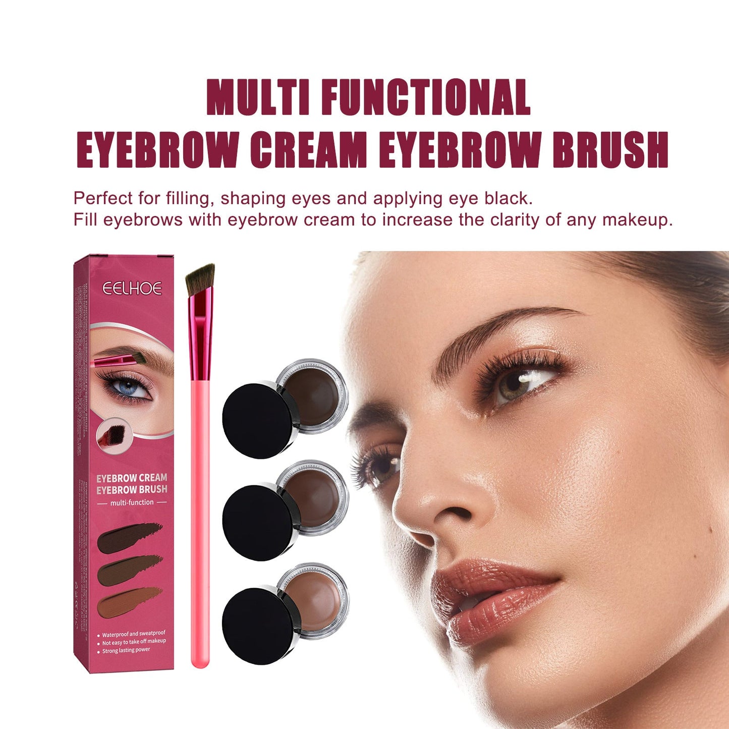 😍 Vente du dernier jour - 49% DE RÉDUCTION – Crayon à sourcils imperméable d'aspect naturel