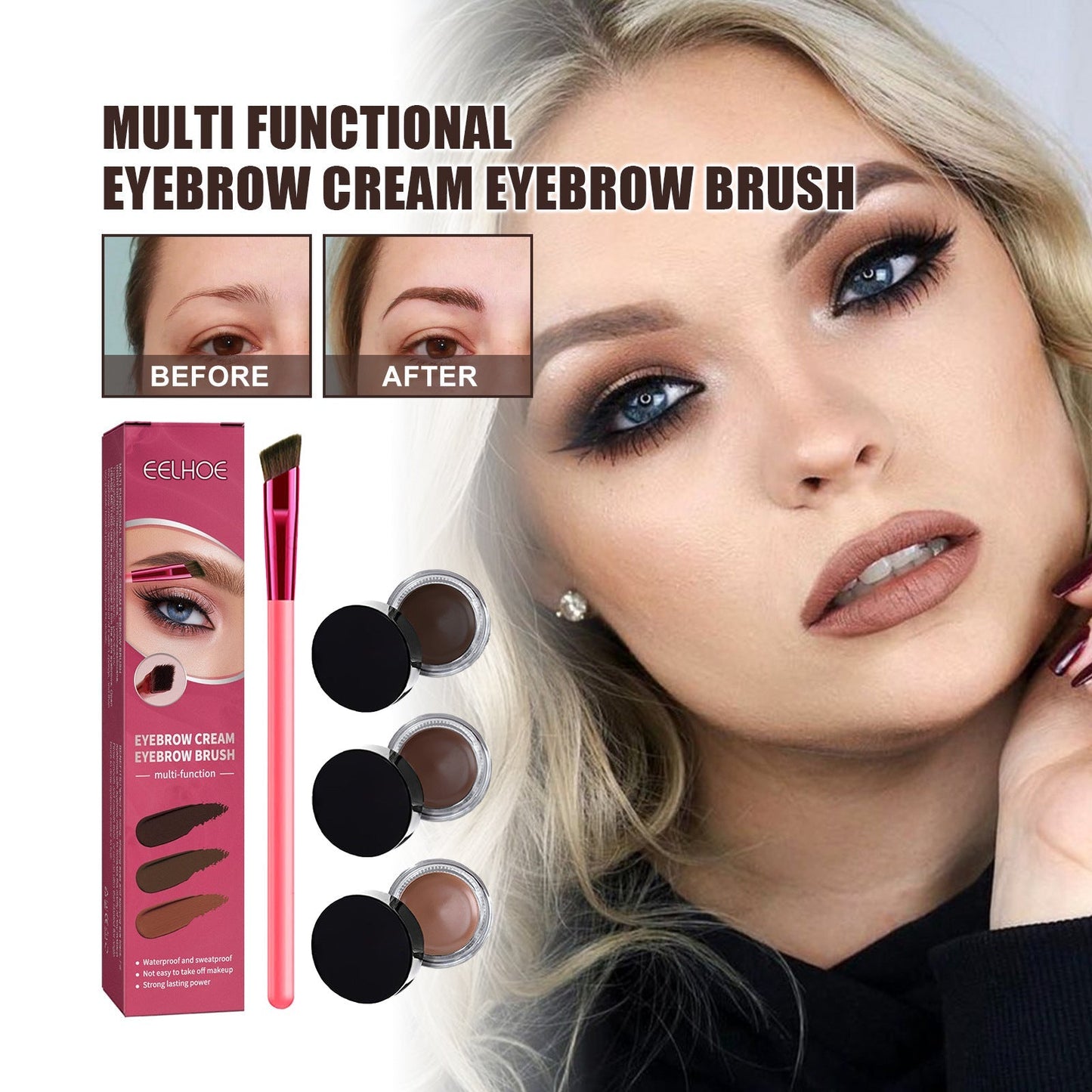 😍 Vente du dernier jour - 49% DE RÉDUCTION – Crayon à sourcils imperméable d'aspect naturel