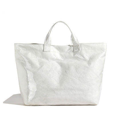 🥰 50 % de réduction Vente du Nouvel An 🎀 Sac fourre-tout rétro avec imprimé lettres pour femmes