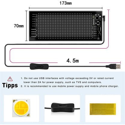 Car Window LED Screen