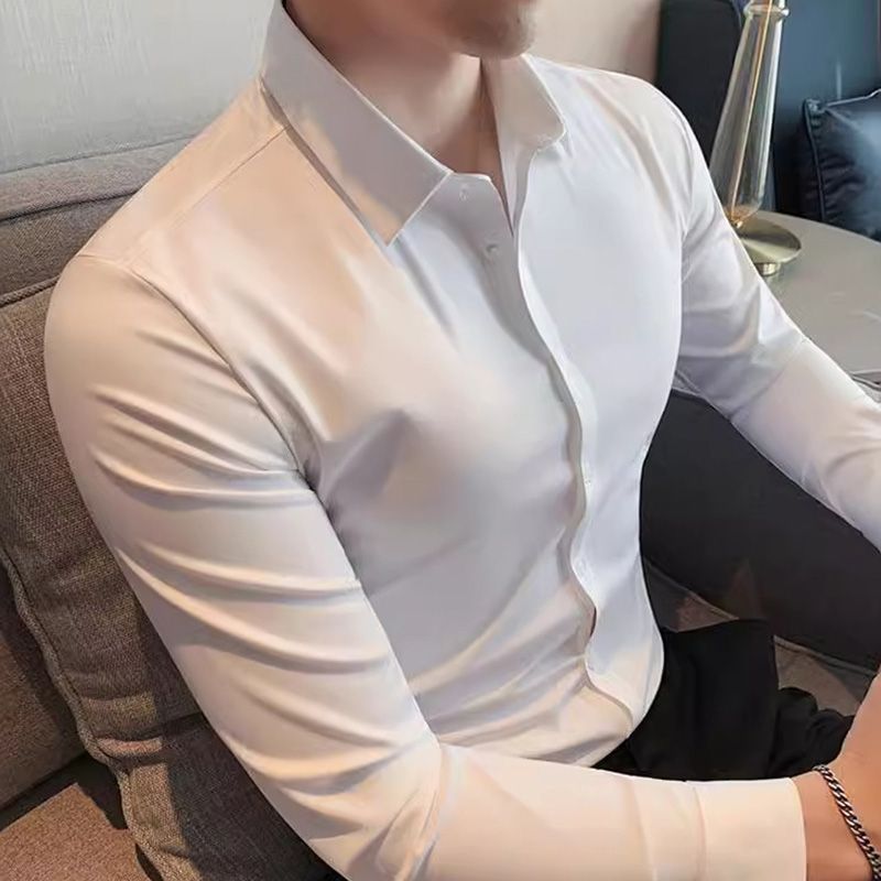 👔Chemise business très extensible et sans repassage pour hommes✨Achetez-en 2 et bénéficiez de la livraison gratuite