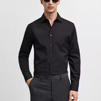 👔Chemise business très extensible et sans repassage pour hommes✨Achetez-en 2 et bénéficiez de la livraison gratuite