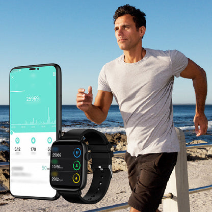 Montre connectée de sport Bluetooth élégante et multifonctionnelle