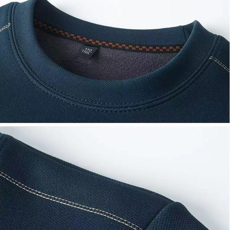 🔥2025 Dernier modèle🔥Sweat-shirt Thermique Premium à Col Rond pour Hommes